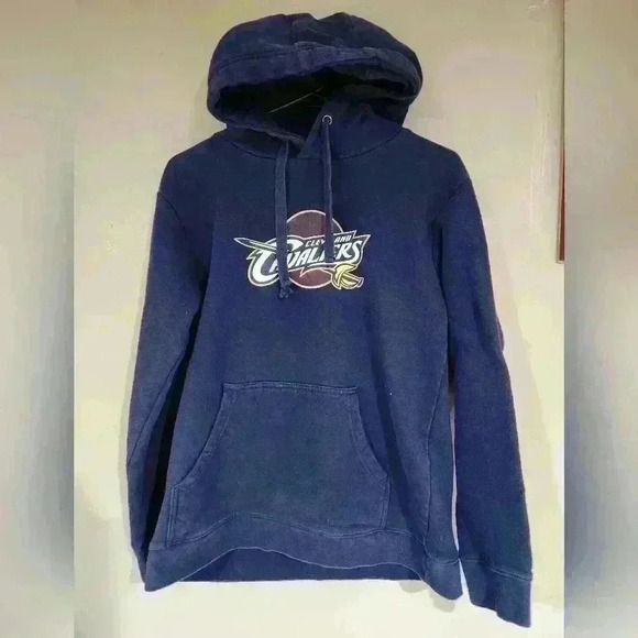 Fanatics NBA Cleveland cavaliers hoodie size Small blue - Picture 1 of 4